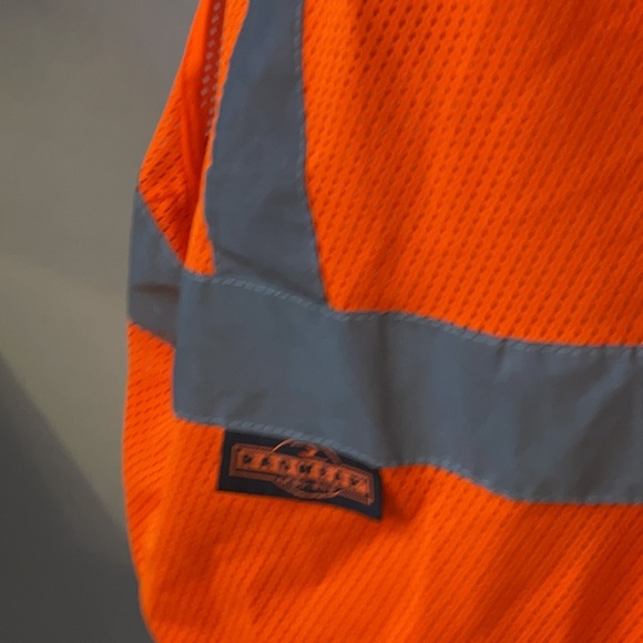 Running Reflective Orange Vest - Picture 2 of 7